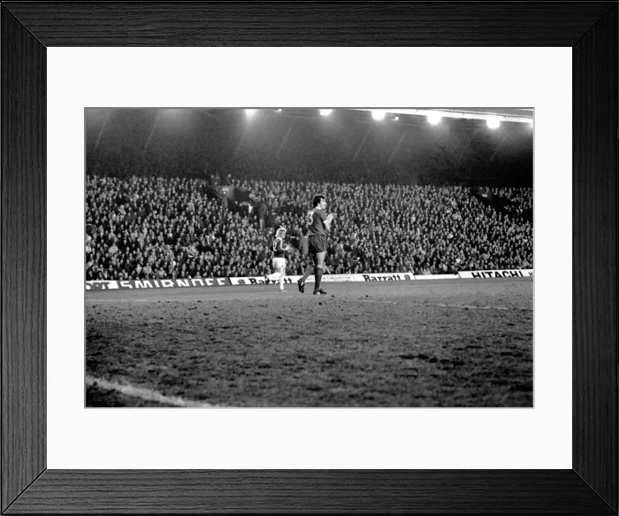 Framed Print : English League Division One match at Anfield. Liverpool 3 v Everton 1 Framed Print : English League Division One match at Anfield. Liverpool 3 v Everton 1