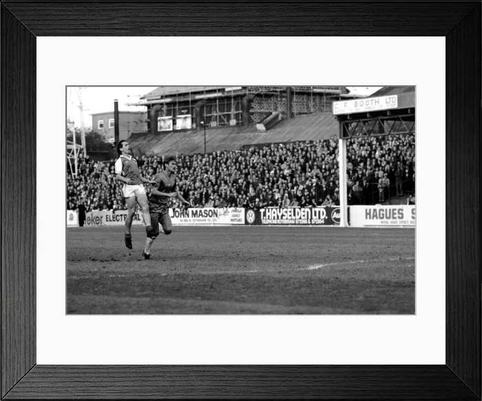 Framed Print : Rotherham United 6 v. Chelsea 0. Division 2 Football October 1981 MF04-14-040