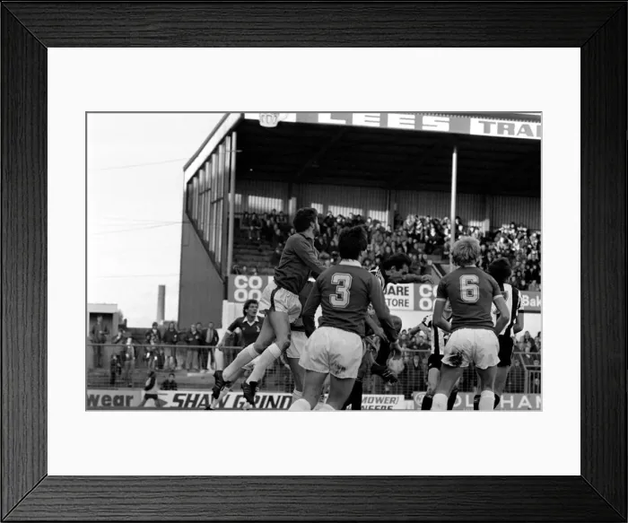 Framed Print : Oldham 3 v. Newcastle United 1. Division 2 Football October 1981 MF04-13-098 Framed Print : Oldham 3 v. Newcastle United 1. Division 2 Football October 1981 MF04-13-098
