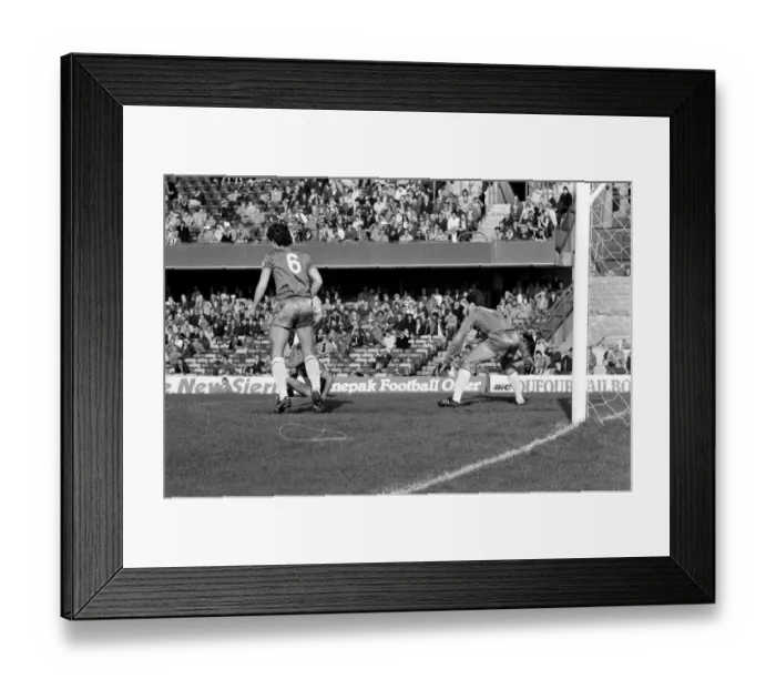 Framed Print : English League Division Two match at Stamford Bridge. Chelsea 3 v Charlton Athletic 1