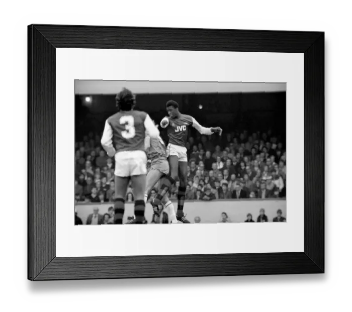 Framed Print : English League Division One match at Highbury. Arsenal 0 v Birmingham City 0