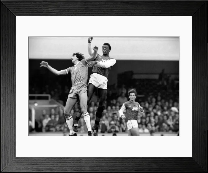 Framed Print : English League Division One match at Highbury. Arsenal 0 v Birmingham City 0