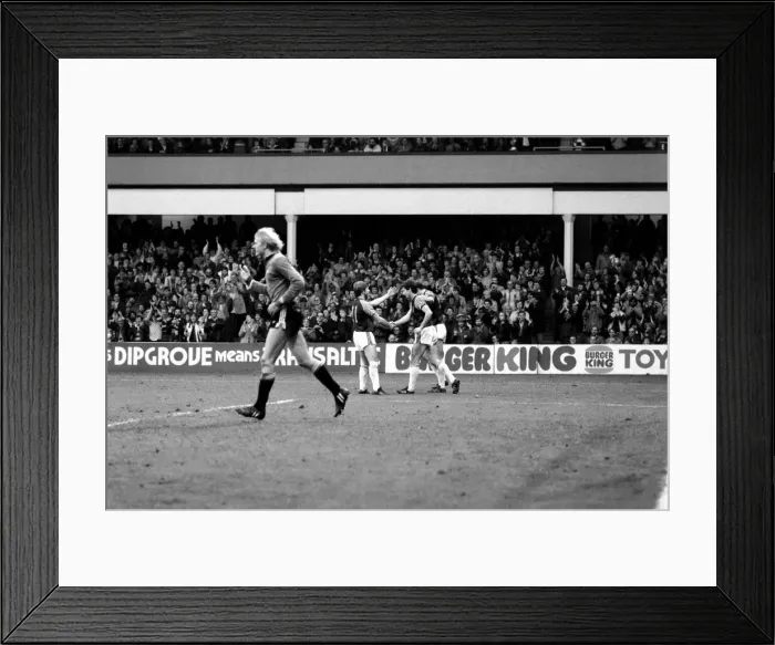 Framed Print : English League Division One match at Upton Park. West Ham United 3 v Manchester United 1 Framed Print : English League Division One match at Upton Park. West Ham United 3 v Manchester United 1