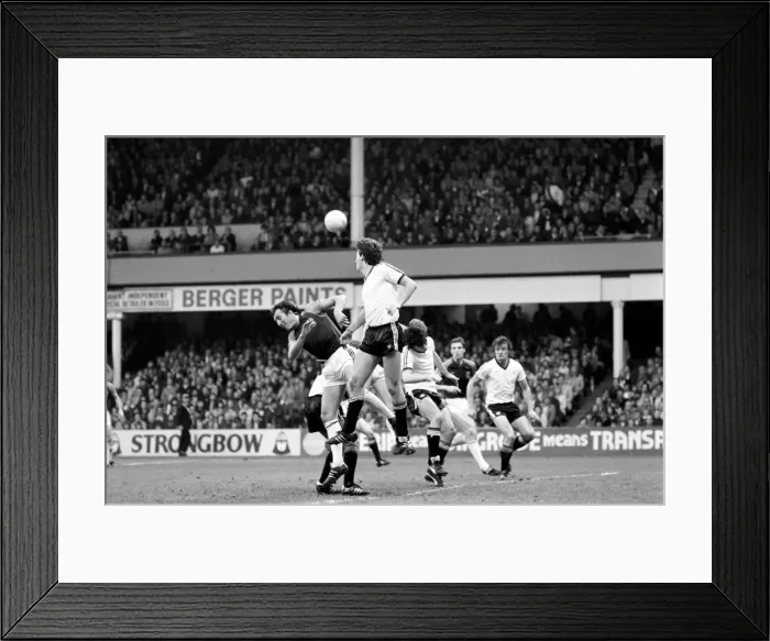 Framed Print : English League Division One match at Upton Park. West Ham United 3 v Manchester United 1 Framed Print : English League Division One match at Upton Park. West Ham United 3 v Manchester United 1
