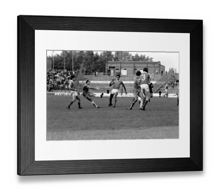 Framed Print : English League Division Two match at Stamford Bridge. Chelsea 3 v Charlton Athletic 1 Framed Print : English League Division Two match at Stamford Bridge. Chelsea 3 v Charlton Athletic 1