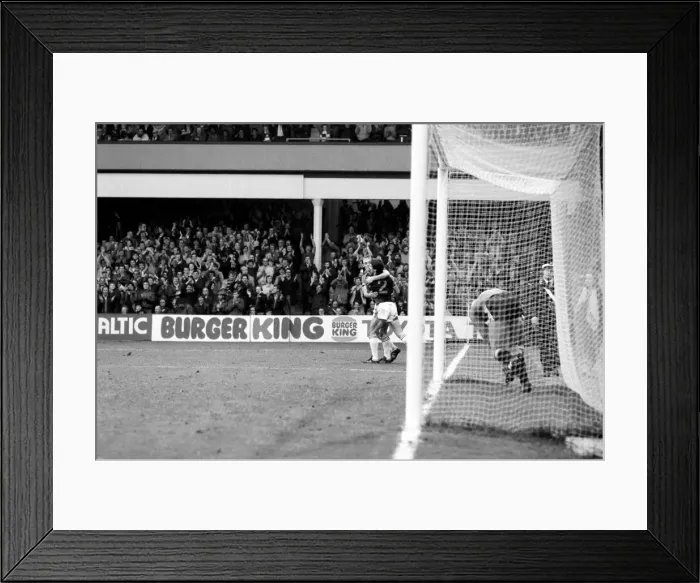 Framed Print : English League Division One match at Upton Park. West Ham United 3 v Manchester United 1 Framed Print : English League Division One match at Upton Park. West Ham United 3 v Manchester United 1