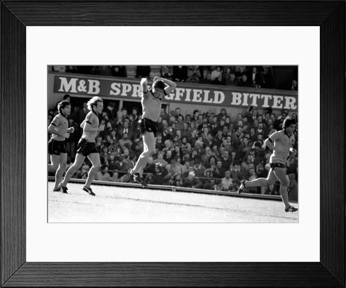 Framed Print : Football Division 1. Aston Villa 3 v. Tottenham Hotspur 0. October 1980 LF04-43-055 Framed Print : Football Division 1. Aston Villa 3 v. Tottenham Hotspur 0. October 1980 LF04-43-055