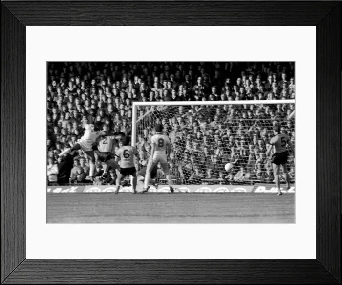 Framed Print : Football Division 1. Aston Villa 3 v. Tottenham Hotspur 0. October 1980 LF04-43-016 Framed Print : Football Division 1. Aston Villa 3 v. Tottenham Hotspur 0. October 1980 LF04-43-016