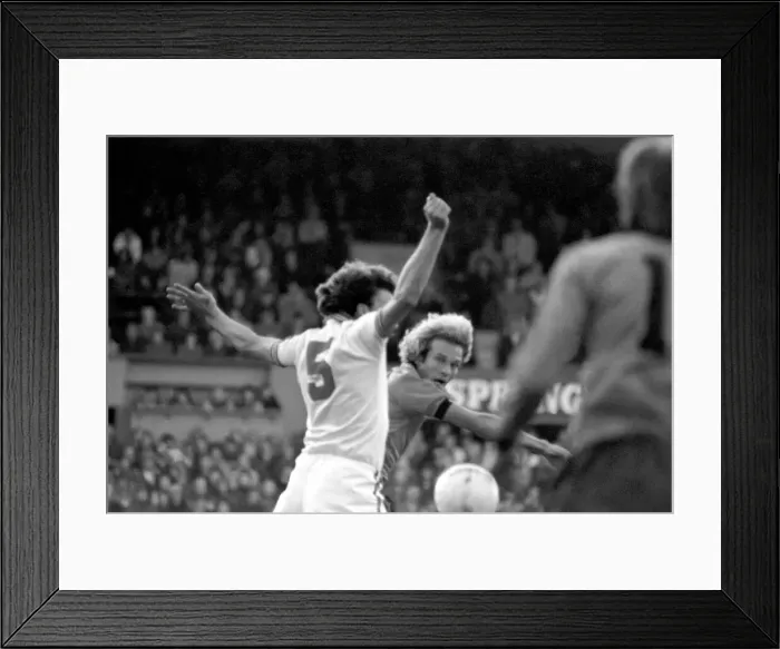 Framed Print : Football Division 1. Aston Villa 3 v. Tottenham Hotspur 0. October 1980 LF04-43-001