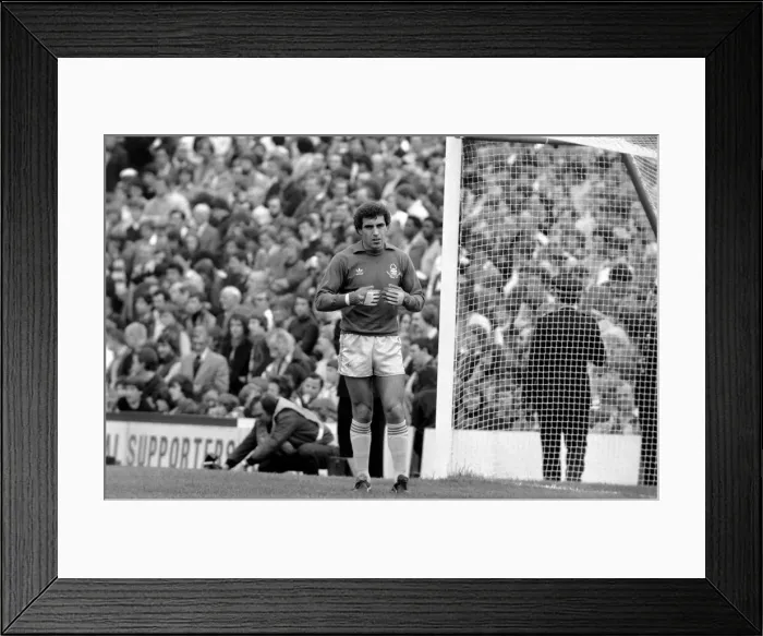 Framed Print : Division 1 football. Arsenal 1 v. Nottingham Forest 0. September 1980 LF04-37-008 Peter