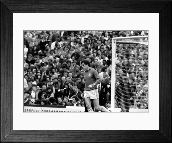 Framed Print : Division 1 football. Arsenal 1 v. Nottingham Forest 0. September 1980 LF04-37-016 Peter