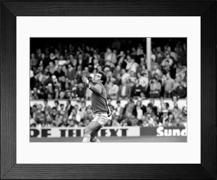 Framed Print : Division 1 football. Arsenal 1 v. Nottingham Forest 0. September 1980 LF04-37-004 Peter