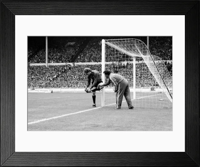 Framed Print : English FA Cup Final at Wembley Stadium. Tottenham Hotspur 1 v Queens Park Rangers 1