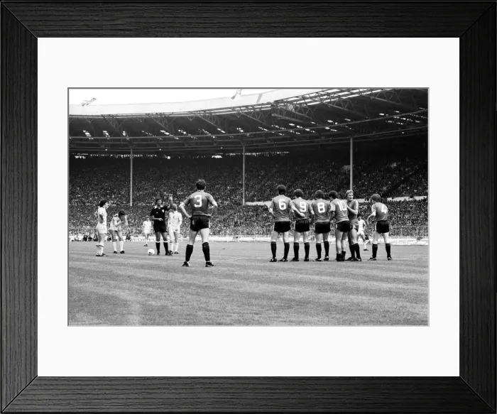 Framed Print : English FA Cup Final at Wembley Stadium. Tottenham Hotspur 1 v Queens Park Rangers 1 Framed Print : English FA Cup Final at Wembley Stadium. Tottenham Hotspur 1 v Queens Park Rangers 1