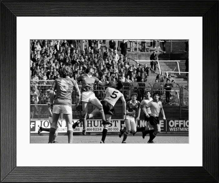 Framed Print : English League Division Two match at The Valley. Charlton Athletic 1 v Watford 1
