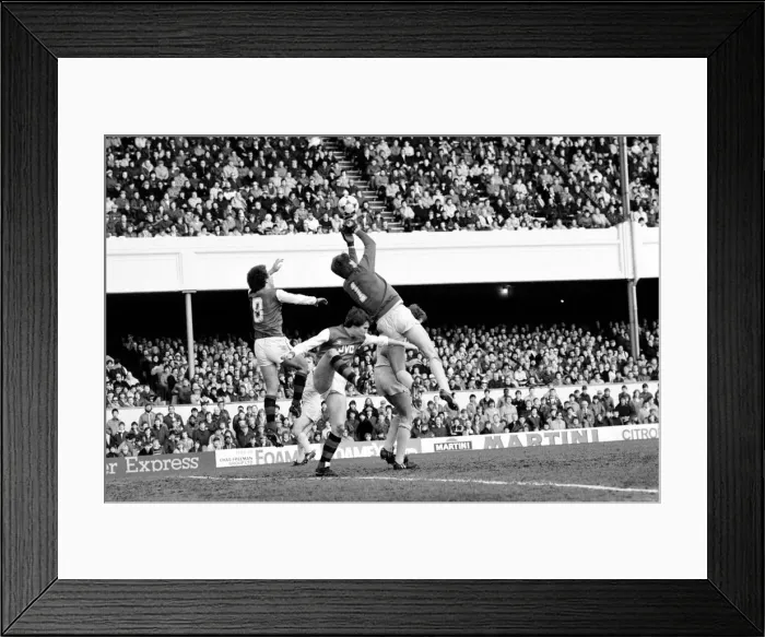 Framed Print : English FA Cup Fourth Round match at Highbury. Arsenal 1 v Leeds United 1 Framed Print : English FA Cup Fourth Round match at Highbury. Arsenal 1 v Leeds United 1