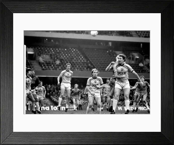 Framed Print : Division 2 football. Chelsea 2 v. Burnley 1 December 1982 LF11-27-024 Framed Print : Division 2 football. Chelsea 2 v. Burnley 1 December 1982 LF11-27-024