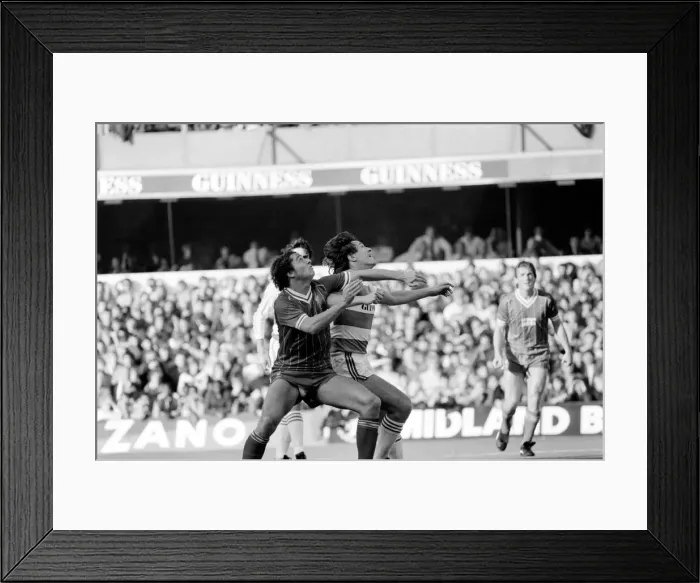 Framed Print : Division 1 football. Queens Park Rangers 0 v. Liverpool 1. October 1983 LF14-09-086 Framed Print : Division 1 football. Queens Park Rangers 0 v. Liverpool 1. October 1983 LF14-09-086