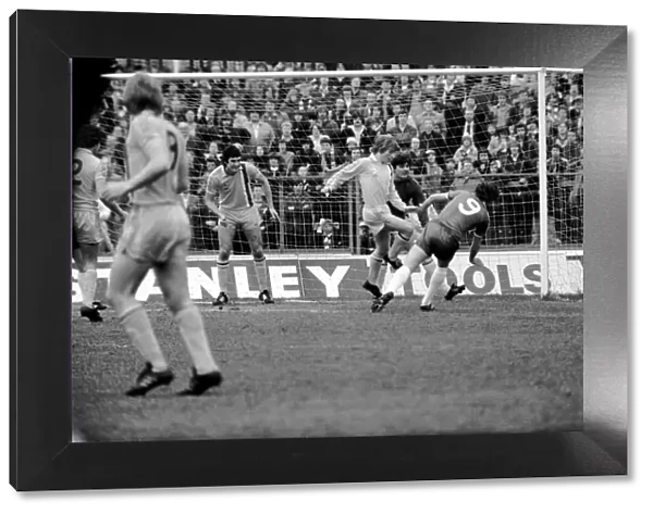 Chelsea 1 v. Cardiff 0. Division 2 football. March 1980 LF01-34-106