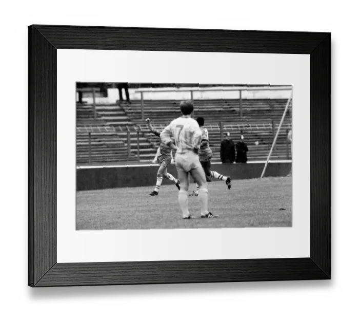 Framed Print : Division 2 football. Chelsea 2 v. Cardiff 0. October 1983 LF14-03
