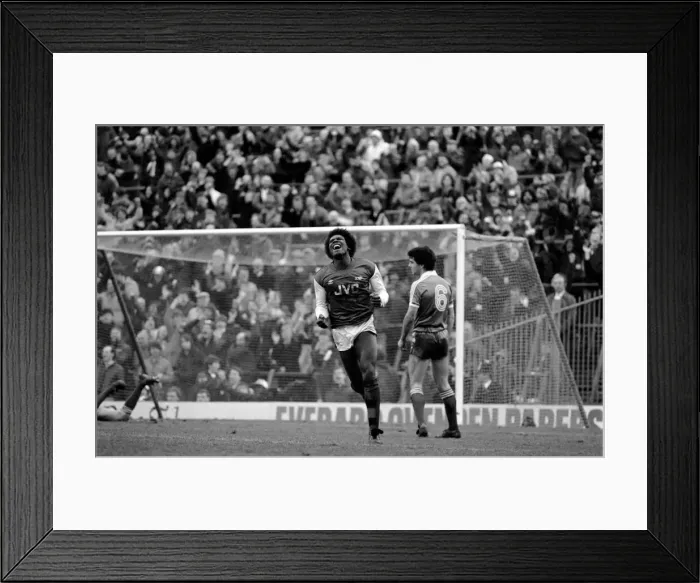 Framed Print : Division 1 football. Arsenal 3 v. Brighton and Hove Albion 1. February 1983 LF12-26-078 Framed Print : Division 1 football. Arsenal 3 v. Brighton and Hove Albion 1. February 1983 LF12-26-078