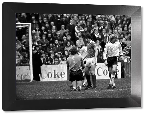 Fulham 1 v. Chelsea 2. Division 2 football. March 1980 LF02-01-055