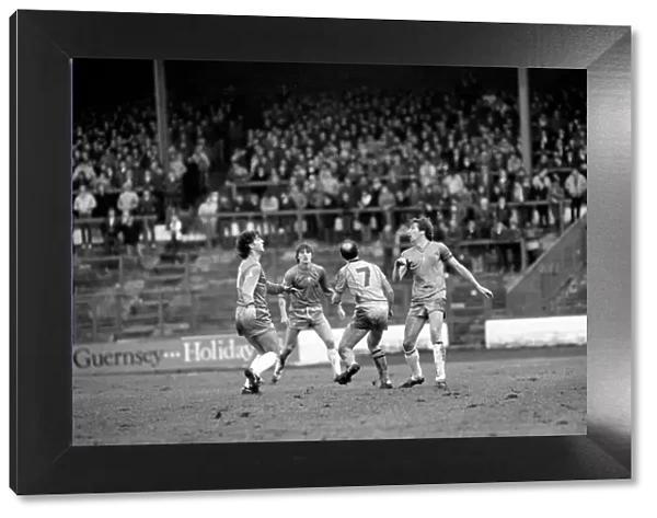 Division 2 football. Chelsea 1 v. Derby County 3. February 1983 LF12-27-014