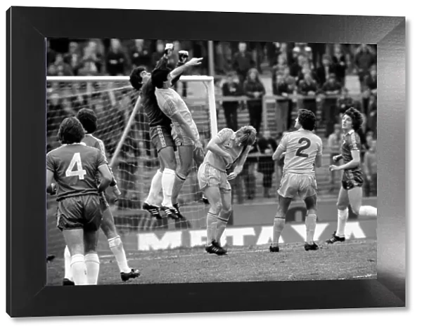 Chelsea 1 v. Cardiff 0. Division 2 football. March 1980 LF01-34-111