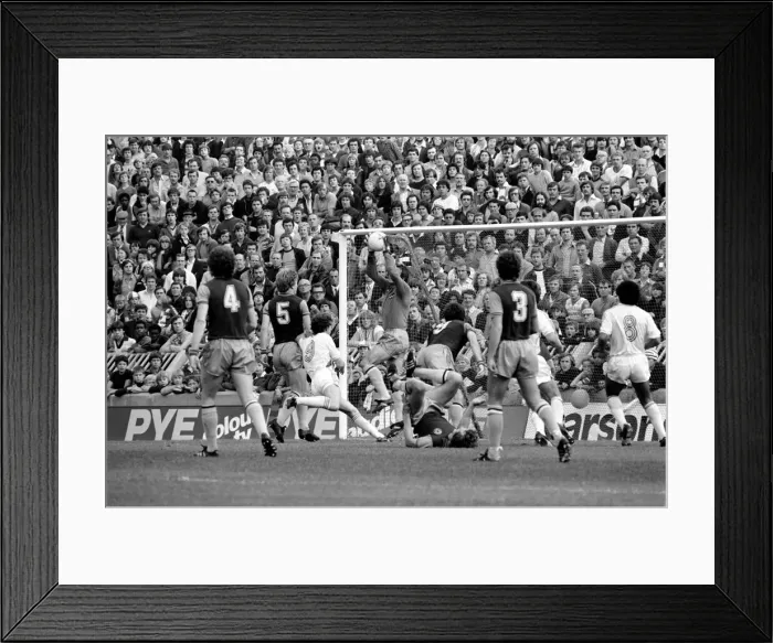 Framed Print : English Division 1. Crystal Palace 0 v. Aston Villa 1. September 1980 LF04-34-074