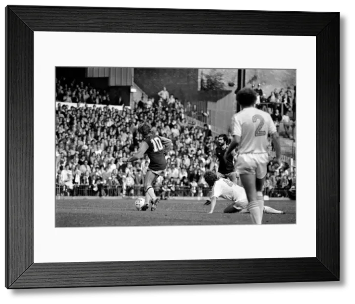 Framed Print : English Division 1. Crystal Palace 0 v. Aston Villa 1. September 1980 LF04-34-085