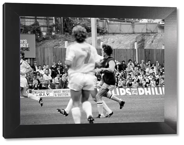 English Division 1. Crystal Palace 0 v. Aston Villa 1. September 1980 LF04-34-070