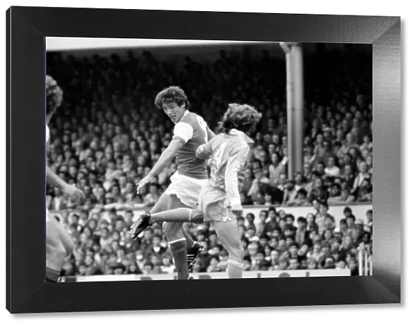 English Division 1. Arsenal 2 v. Stoke 0. September 1980 LF04-25-023