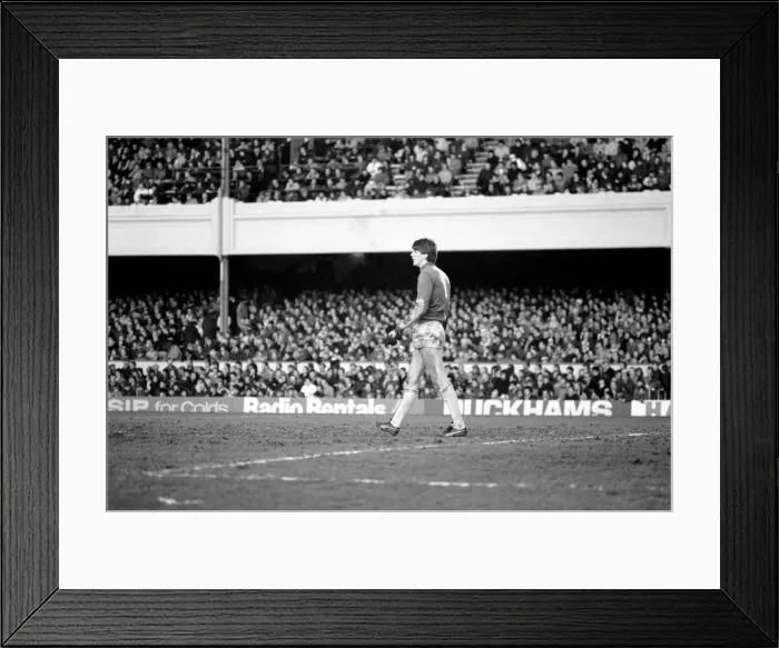 Framed Print : English FA Cup Fourth Round match at Highbury. Arsenal 1 v Leeds United 1 Framed Print : English FA Cup Fourth Round match at Highbury. Arsenal 1 v Leeds United 1