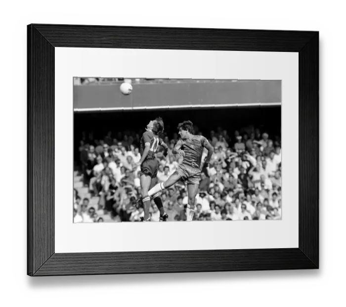 Framed Print : English League Division Two match at Stamford Bridge. Chelsea 1 v Leicester City 1 Framed Print : English League Division Two match at Stamford Bridge. Chelsea 1 v Leicester City 1