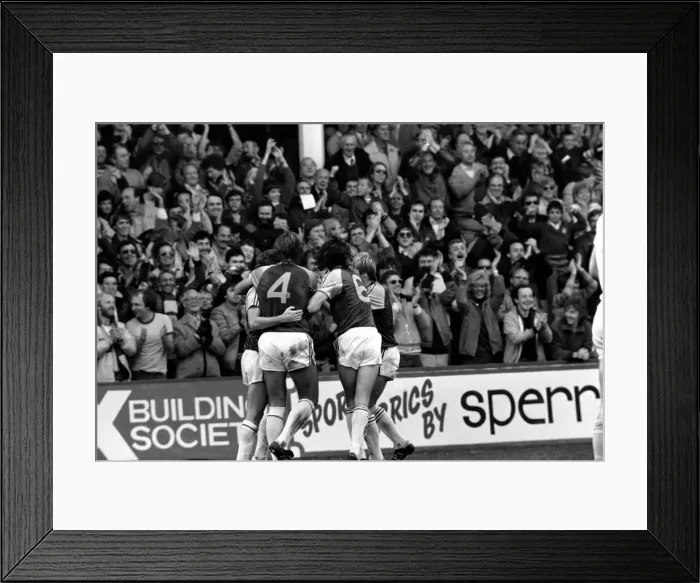 Framed Print : English League Division One match at Upton Park. West Ham United 3 v Liverpool 1
