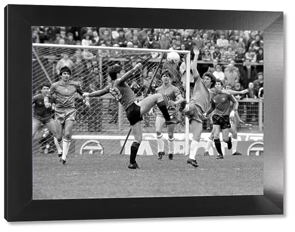 Division 2 football. Chelsea 2 v. QPR 1. April 1982 LF09-05-017