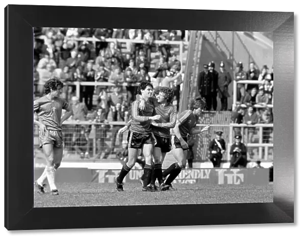 Division 2 football. Chelsea 2 v. QPR 1. April 1982 LF09-05-016