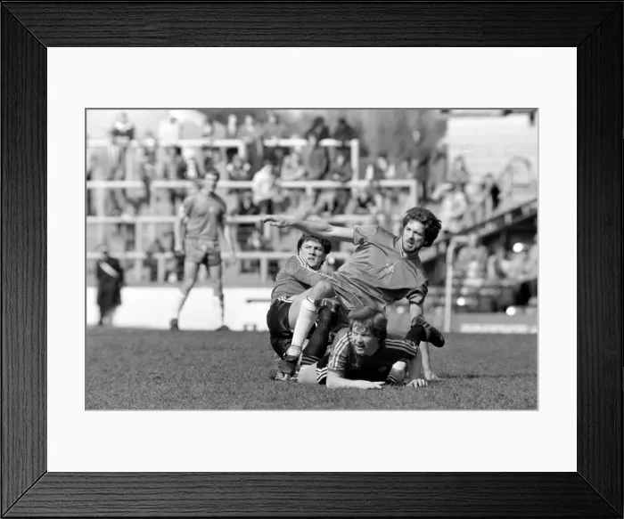 Framed Print : Division 2 football. Chelsea 2 v. QPR 1. April 1982 LF09-05-026 Framed Print : Division 2 football. Chelsea 2 v. QPR 1. April 1982 LF09-05-026