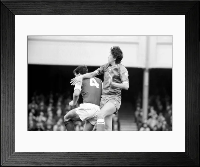 Framed Print : First Division Football. Arsenal 0 v. Swansea 2. February 1982 LF08-18-055 Framed Print : First Division Football. Arsenal 0 v. Swansea 2. February 1982 LF08-18-055