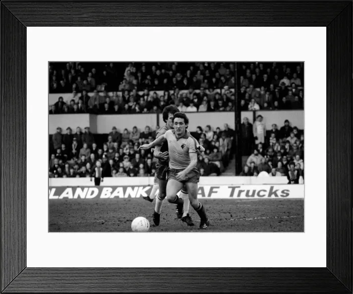 Framed Print : Division 2 football. Watford 1 v. Chelsea 0. February 1982 LF08-38-083 Framed Print : Division 2 football. Watford 1 v. Chelsea 0. February 1982 LF08-38-083