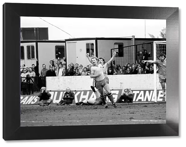 Division 2 football. Watford 1 v. Chelsea 0. February 1982 LF08-38-002