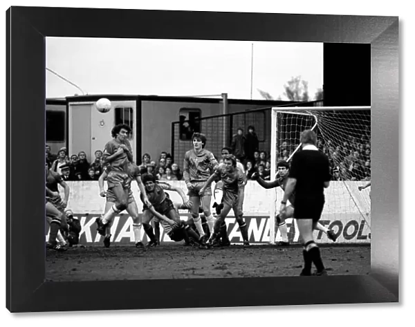 Division 2 football. Watford 1 v. Chelsea 0. February 1982 LF08-38-081