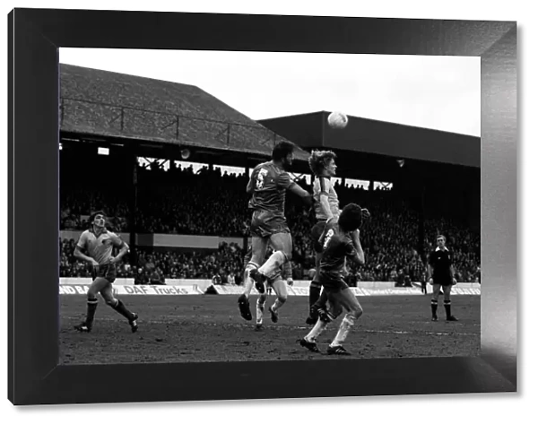 Division 2 football. Watford 1 v. Chelsea 0. February 1982 LF08-38-079