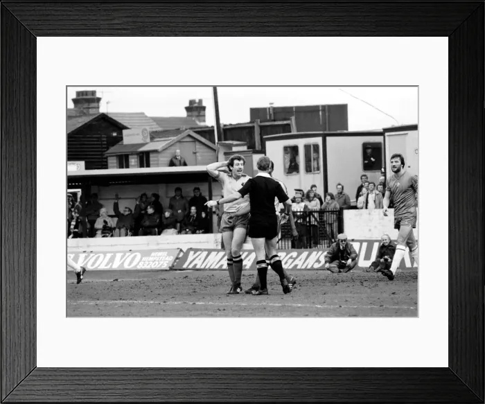 Framed Print : Division 2 football. Watford 1 v. Chelsea 0. February 1982 LF08-38-005 Framed Print : Division 2 football. Watford 1 v. Chelsea 0. February 1982 LF08-38-005