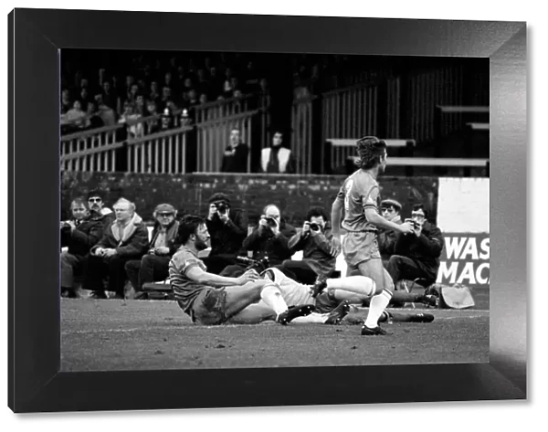 Division 2 football. Watford 1 v. Chelsea 0. February 1982 LF08-38-057