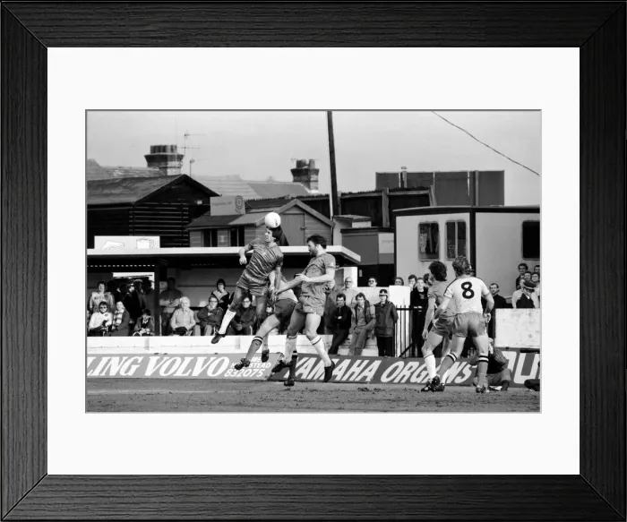 Framed Print : Division 2 football. Watford 1 v. Chelsea 0. February 1982 LF08-38-023 Framed Print : Division 2 football. Watford 1 v. Chelsea 0. February 1982 LF08-38-023