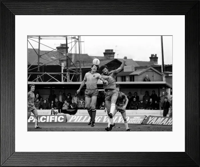 Framed Print : Division 2 football. Watford 1 v. Chelsea 0. February 1982 LF08-38-090 Framed Print : Division 2 football. Watford 1 v. Chelsea 0. February 1982 LF08-38-090