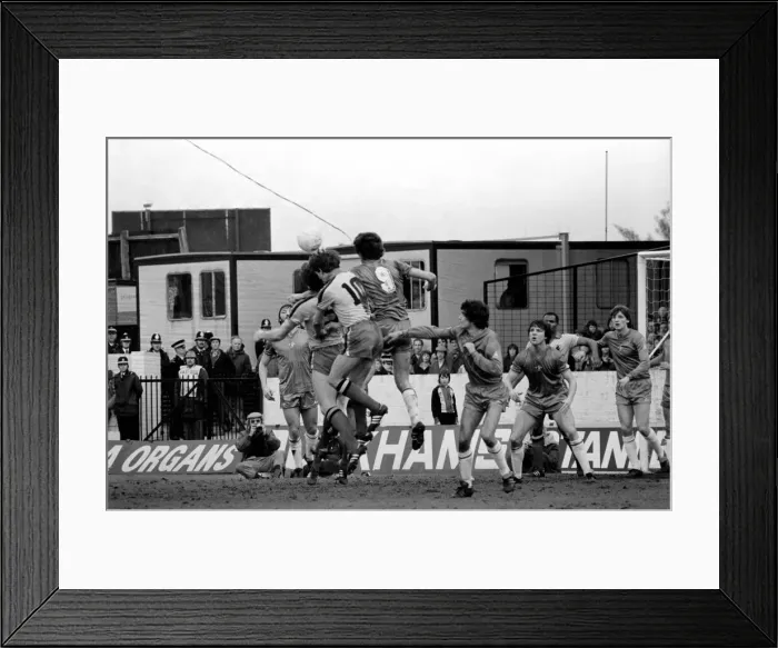 Framed Print : Division 2 football. Watford 1 v. Chelsea 0. February 1982 LF08-38-089 Framed Print : Division 2 football. Watford 1 v. Chelsea 0. February 1982 LF08-38-089