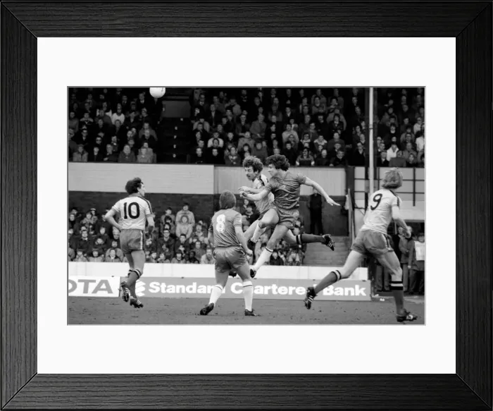 Framed Print : Division 2 football. Watford 1 v. Chelsea 0. February 1982 LF08-38-052 Framed Print : Division 2 football. Watford 1 v. Chelsea 0. February 1982 LF08-38-052