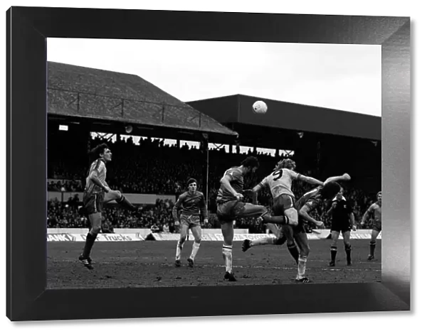 Division 2 football. Watford 1 v. Chelsea 0. February 1982 LF08-38-080